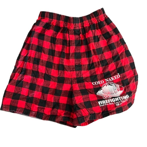 Coed Naked Pants - Vintage Coed Naked Firefighting Boxers